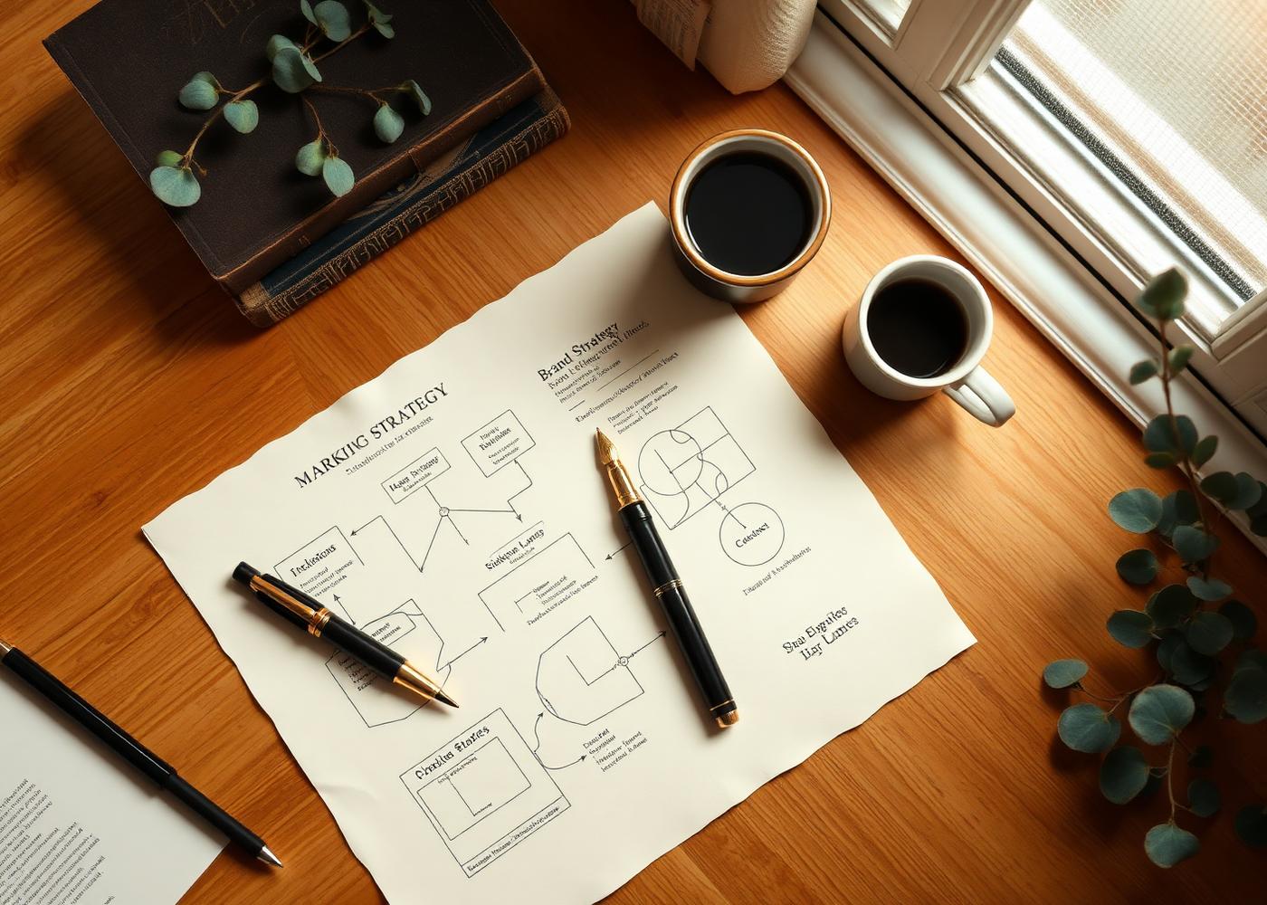 Marketing strategy workspace